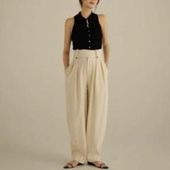 slab cotton cocoon pants – louren store