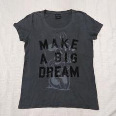 【moussy】Disney I You Lots 半袖Tシャツ　BLACK Disney SERIES CREATED by MOUSSY | MD OT COMPACT Tシャツ
