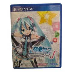 PS VITA 初音ミク Project DIVA f ソフト無し ケースのみ