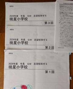 色々な 洗足学園小学校 最新年度2024秋期志望校ゼミ フル8回