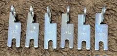 カーテンレール用　トーソーリターン金具　6個【未開封品】キャップストップ一体型のサムネイル