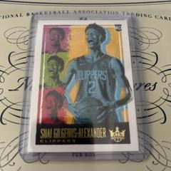 シェイ ギルジャス アレキサンダー Panini Court Kings 激レア シェイ ギルジャス アレキサンダー Panini Court Kings 激レア