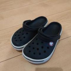 Crocs ブラック サンダル　クロックス