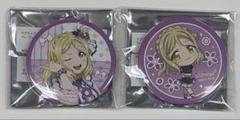 ラブライブ!サンシャイン!! Aqours 展示会 想ひと 小原鞠莉 缶バッジ ラブライブ!サンシャイン!! 5周年展示会 丸形缶バッジVoL.2