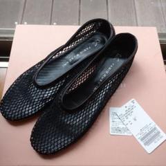 FABIO RUSCONI × Plage別注 メッシュ フラットシューズ 本革 FABIO RUSCONI × Plage別注 メッシュ フラットシューズ 本革