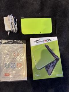 【動作確認済】NEW ニンテンドー3DS LL ライムグリーン 本体 中古品