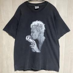 90s 00s USA製 ヘインズ Billy Idol プリントT 2枚タグ