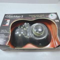 k1252 Logitech CyberMan2 ゲームコントローラー レトロ
