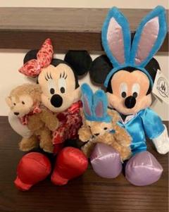 フロリダディズニー ミッキー ミニー ダッフィ ぬいぐるみ 2点セット フロリダディズニー ミッキー ミニー ダッフィ ぬいぐるみ 2点セット