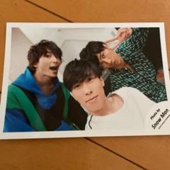 Snow Man公式写真 阿部亮平、佐久間大介、宮舘涼太