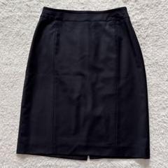 新品 未使用 セオリーリュクス スカート 42 13号 濃紺 日本製 theory luxe 22AW ニットセットアップ プルオーバー スカート