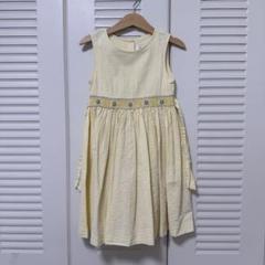 Malvi & Co マルヴィ スモッキング ワンピース 8A 120 グリーン Last2Aのみ50%OFF イタリア Malvi & Co マルヴィ 洗練フレンチ