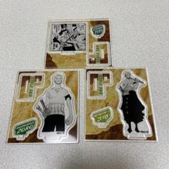 ワンピース　アクリルフィギュア　コレクション　ロロノア・ゾロ　3点セット