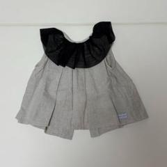 baby triana 12-24m ロンパース ロンパース】Bombonera Sisi Lino Negro / BABY TRIANA