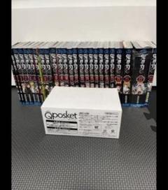 少年漫画全巻セットとQposketフィギュア
