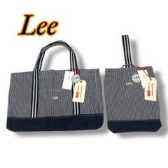 Lee リー ストライプ柄 トートバッグ 大 小 セット売り 新品 タグ付き