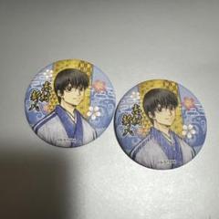 銀魂　花鳥風月 神威 和紙 缶バッジ キーホルダー 銀魂 キャラポップストア 花鳥風月 和紙風缶バッジ 神威 - メルカリ