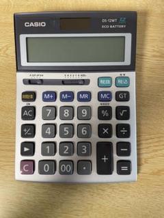 CASIO DS-12WT エコバッテリー電卓のサムネイル