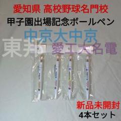 【新品未開封】甲子園 愛知県代表 東邦 中京大中京 名電 記念 ボールペンのサムネイル