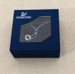 【SWAROVSKI】シルバーカラーネックレス ラインストーンネックレス