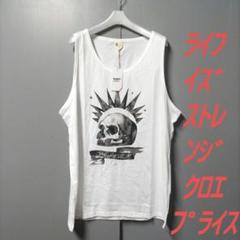 本人着　ライフイズストレンジ　公式スカルタンクトップ