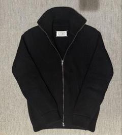 【美品】マルタンマルジェラ 14 ここのえ ドライバーズ ニット S ブラック Maison Margiela マルジェラ本人期ドライバーズニット