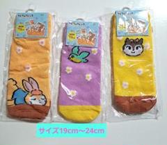クピラムフレンズ 靴下 サイズ 19cm～24cm 3点セット