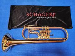 Schagerl ロータリートランペット Hans Gansch B♭管 GP Schagerl ロータリートランペット Hans Gansch B♭管 GP - メルカリ