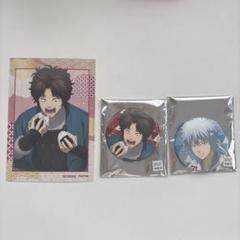 銀魂 アニメイト おにぎり 缶バッジ 坂田銀時 坂本辰馬