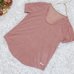 ★NIKE★ナイキ DRI-FIT 半袖Tシャツ【M】トレーニング ジム ピンク