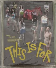 TWICE THIS IS FOR IS ver 新品未開封