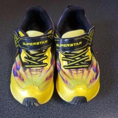 SUPERSTAR スニーカー イエロー・パープル　16.0cm