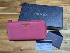 Rr2様 PRADA ピンク 長財布 - メルカリ