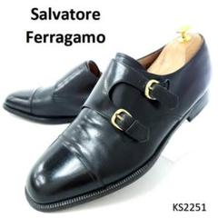 ♡極美品♡ フェラガモ　ドレスシューズ　トラメッザ　プレーントゥ　本革　1545 FERRAGAMO】メンズドレスシューズの最高峰「TRAMEZZA