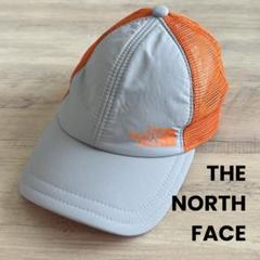 THE NORTH FACE メッシュキャップ グレー/オレンジ