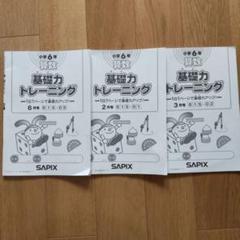 SAPIX 小学5年 基礎力トレーニング 2月号➖1月号　2023年度版 SAPIX サピックス 小学5年 算数 基礎力トレーニング 2〜1月号