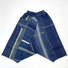 タマキニイメ　タルンパンツ　サルエルパンツ　チェック　総柄　ワイドパンツ タマキニイメタルンパンツサルエルパンツチェック総柄ワイドパンツ