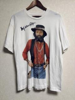 IL BISONTE プリントTシャツ Mサイズ ホワイト　イルビゾンテ
