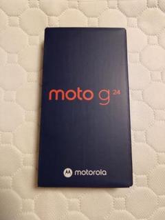 新品未使用　モトローラ　moto g 24　128GB　SIMフリー　スマホ本体