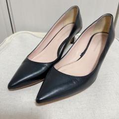 ⭐️未使用級⭐️ファビオルスコーニ パンプス ポインテッドトゥ ダークブラウン ファビオルスコーニ パンプス ポインテッドトゥ チャンキー