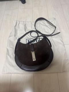 【最終値下げ】Ralph Lauren スエードブラウンバッグ 保存袋付き RALPH LAUREN ラルフローレン ワンショルダー バッグ スウェード
