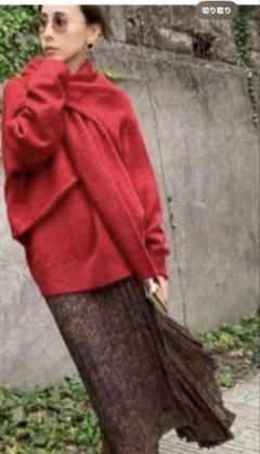 AMERI VINTAGE ハグニットウール変形ニット - メルカリ