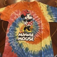 Disney公式♡Minnie Mouse♡タイダイ柄♡Tシャツ L
