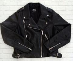 2025年最新】ZARA ダブルライダースの人気アイテム - メルカリ