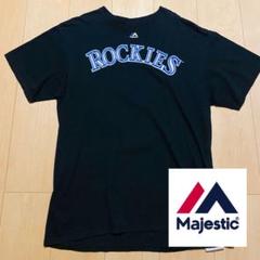 ✅️ デット GTS メジャーリーグ USA製 ビンテージ ロッキーズ Tシャツ ✅️ デット GTS メジャーリーグ USA製 ビンテージ ロッキーズ T