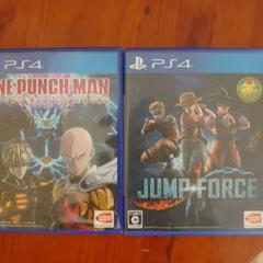 PS4 ワンパンマン ジャンプフォース 2本セットまとめ売り