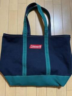 スーパーセール 目玉商品 コールマン トートバッグ レアカラー美品キャンプ ヴィンテージ バッグ