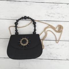 LUMY ハンドバッグ パーティバッグ チェーン ショルダーバッグ 2way