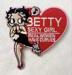 激レア美品♡BETTY BOOP ベティちゃん デニムジャケット ワッペン 刺繍 激レア❤️激カワ❤️USA製❤️betty boop ベティちゃん デニム