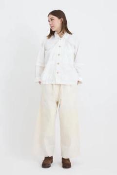 WRIGHT&DOYLE Orihon Trouser ビスケット　リネンのサムネイル